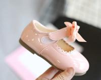 Zapatos De Niñas Estilo Princesa Infantiles Con Lazo De Cinta Y Piel Sintética Mary Janes Planos Para Niños Suaves Y Cómodos Para Todas Las Estaciones - details 28