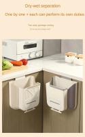 Bandeja De Cocina Plegable Y Montada En La Pared Ecológica De Plástico Accesorio De Cocina Para Almacenamiento Y Basura - details 9