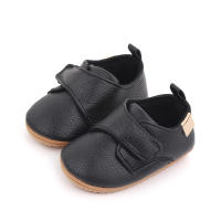 Zapatillas De Cuero Para Bebé Recién Nacido Niño Y Niña Antideslizantes Primera Caminata Infantil Moccasins Con Suela De Goma Clásica Para Andar - details 10