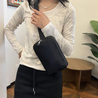Bolsa De Pecho Para Mujer Con Estampado De Leopardo Bolso Transversal De Nylon Moda Bolsa De Hombro Y Cinturón Para Damas - details 2