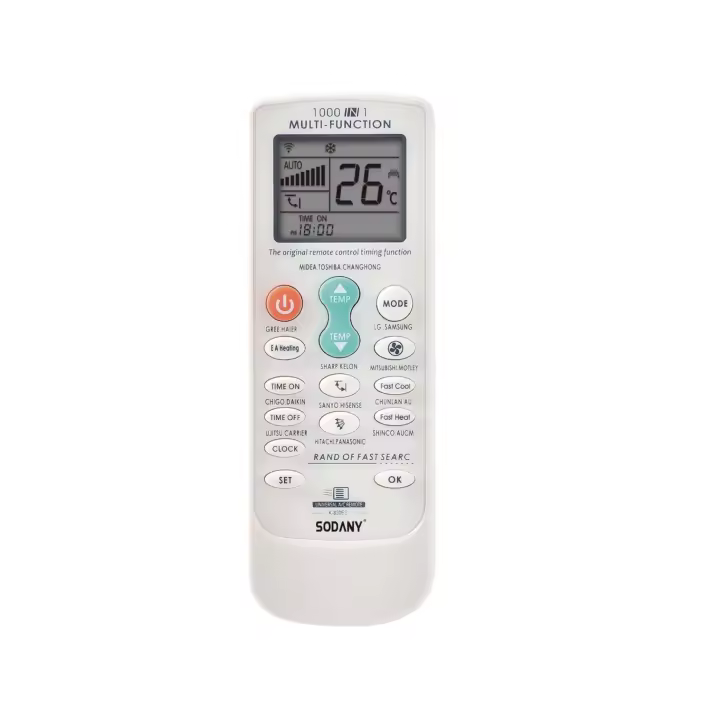 Mando Universal Aire Acondicionado SANDA 1000 en 1 - Control Remoto Inteligente - 1