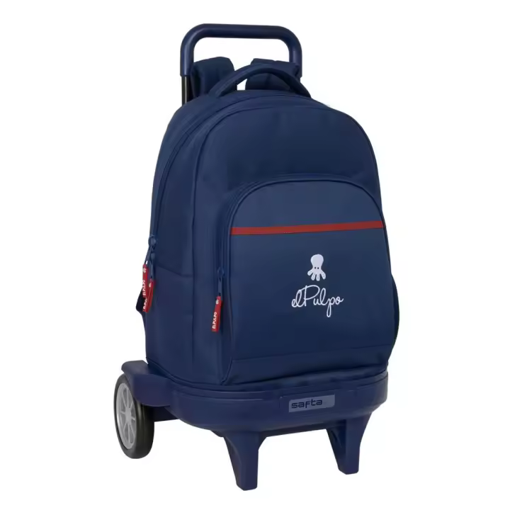 Mochila Gde. C/Ruedas Compact Evol. Extraible El Pulpo 33x45x22 Cm (Safta 612576218) - 1