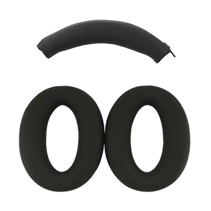 Juego de fundas protectoras de silicona para auriculares Sony WH-XB910N con cabezal y almohadillas - 1