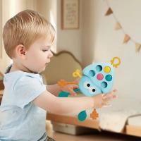 Juguete Educativo Montessori Para Bebés Octopus Sensory Para Niños Y Niñas De 1 a 6 Años Fomenta Los Habilidades De Mano-Ojo - details 0