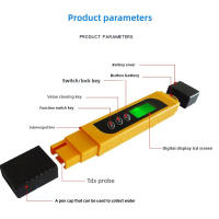 Medidor TDS, TDS 3 en 1, EC y termómetro, medidor de PPM preciso y confiable, kit de prueba digital de calidad del agua para agua potable, grifos, pozos, piscinas, acuarios, sistemas RO/DI, hidroponía - details 5