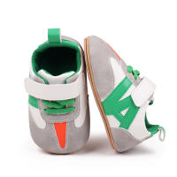 Zapatos Para Bebé Primavera Otoño Estilo Deportivo Antideslizante Suela De PU Y TPR Calzado Para Prewalking Niños Y Niñas - details 3