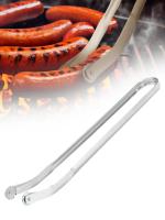 Pinzas De BBQ Para Gachas Y Carne De Acero Inoxidable Con Mango Largo Para Cocinar Hot Dogs Y Bacon En La Parrilla Herramienta De Cocina - details 1