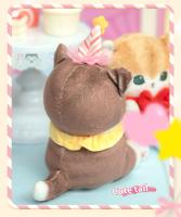 Muñeco De Peluche De Gato Saltarín Oficial 20cm Suave Y Kawaii Regalo Para Niñas Figura De Fiesta Serie Tiempo De Fiesta - details 10