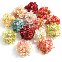 2Pcs Flores De Algodón Hidranegra 10cm Para Decoración De Hogar Bodas Aniversarios DIY Adornos De Corona Accesorios De Matrimonio - details 2