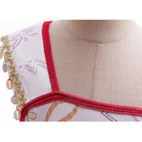 Disfraz De Princesa Moana Para Niñas Conjunto De Cosplay Con Vestido Y Accesorios Estilo De Cumpleaños Regalo Para Niñas De 4 a 6 Años - details 5