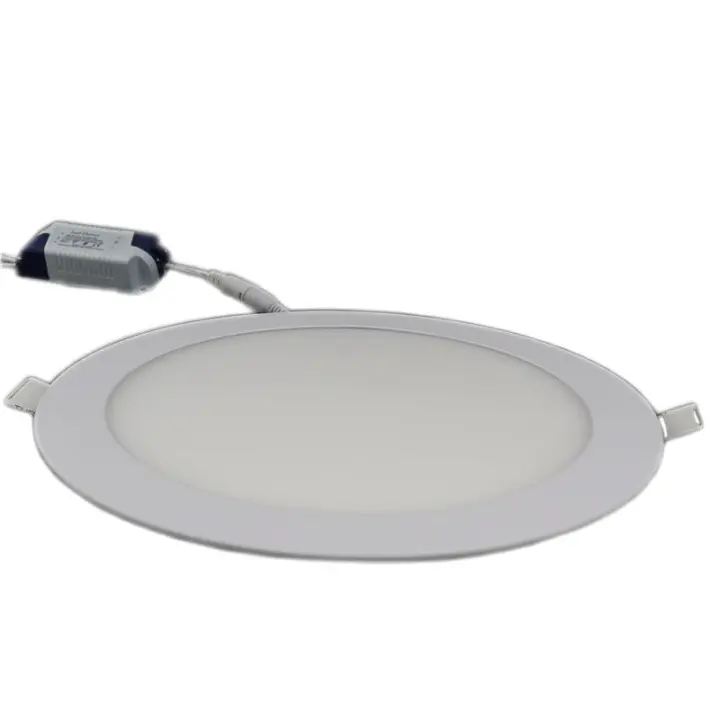 Lámpara Circular De Techo LED Ultrafina 3W-18W Luz Panel LED SMD2835 Integrada AC85-265V Para Foyer Material De Aluminio - 1