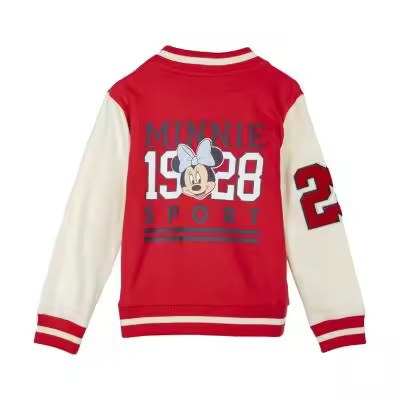 CHAQUETA COTTON BRUSHED BASEBALL MINNIE - 1