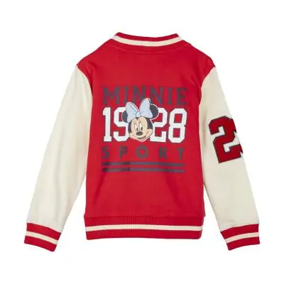 CHAQUETA COTTON BRUSHED BASEBALL MINNIE - 1