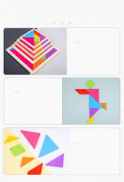 Juego De Tangram De Madera Con 7 Piezas Colores Juguete Educativo Para Niños Y Niñas Divertido Regalo De Fiesta Teoría Del Cerebro - details 5