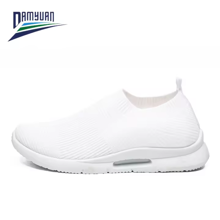 Zapatos De Correr Para Hombre Damyuan Ligeros Y Transpirables Zapatillas De Deporte Slip on Talla 46 Malla Antigolpes Y Absorbente De Sudor - 1