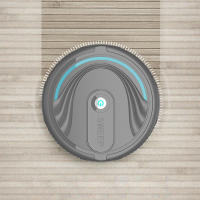 Aspiradora Robot Ligeramente Peso Inteligente Multimodo Mini Para Alfombras Bajas Pelo De Mascotas Suelos Duros APWIKOGER Black - details 2