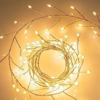 Cadena De Luces LED Twinkle Firecracker Con USB 5V Y Timer 8 Modos 9m 300 LED Impermeable Para Decoración De Navidad Y Fiestas - details 3