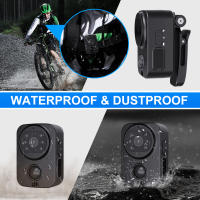Cámara Miniatura Impermeable PD01 Para Motocicleta Y Bicicleta Grabadora Deportiva DV Sin APP Pequeña Cámara Portátil De Seguridad Policial Wearable Body Worn Cam - details 2