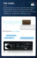 Reproductor De Radio Para Coche 1Din Multimedia MP3 Bluetooth FM TF SD Slot AUX USB Universal Autoradio Con Display Táctil 2.5'' - details 9
