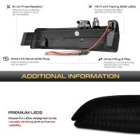 2pcs Luz De Señal Dinámica LED Para Espejo Exterior Indicador Para Mercedes Benz Clases W204 CLA a B C E S GLA GLK CLS W176 W212 - details 3