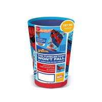 Vaso antivuelco infantil Spiderman Marvel 470ml con Smart Grip - Marvel - details 1