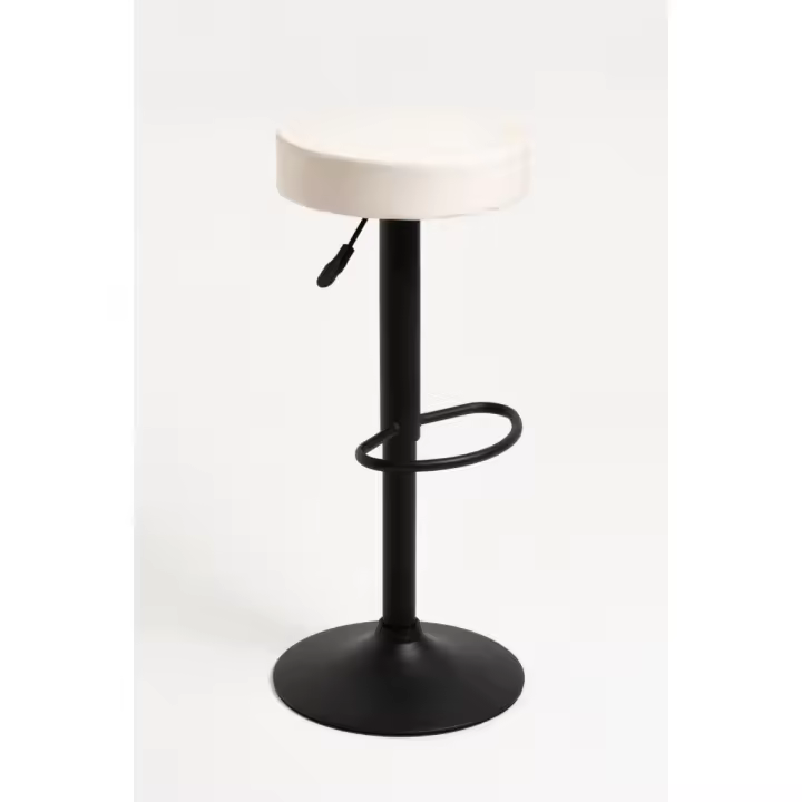 Pack 6 Taburetes Kros Black - Blanco - 1