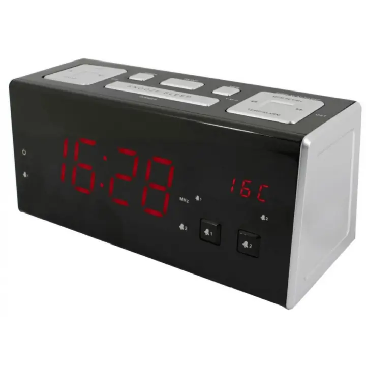 Soundmaster UR965: Radio Reloj con USB para Carga y Sintonización Digital - 1