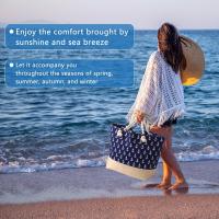 Bolsa de Playa extragrande, Bolsa de Playa familiar, Bolsa de Playa de gran capacidad, Bolsa de Playa impermeable a Rayas - details 3