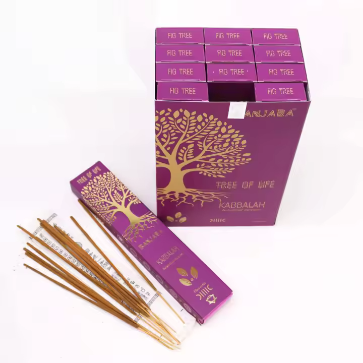 Incienso Botánico Banjara Artesanal de la India – Inspirado en el Poder de los Árboles Sagrados, Cada Variedad Representa un Árbol Único. Elaborado a Mano con Ingredientes Naturales para una Experiencia Aromática Auténtica de Awartisan - 1