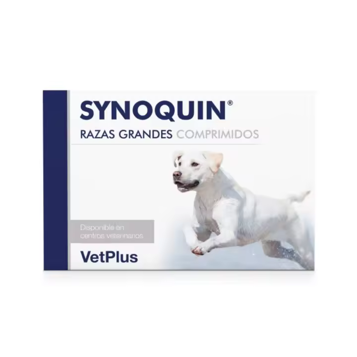 VETPLUS - Synoquin - Condroprotector para Perros de Raza Grande de >25 kg (Comprimidos) - 1