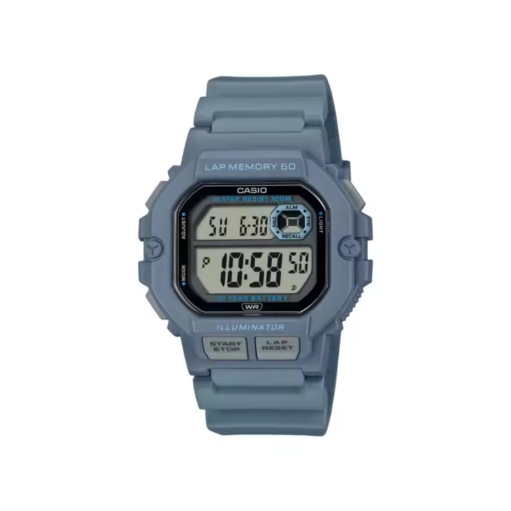 Casio TIMELESS COLLECTION WS-1400H-2AVEF Reloj de hombre - Digital resistente al agua - 1