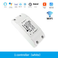 proAMEDEN Interruptor Inteligente Wifi 10A Compatible con Alexa y Google Home funcciona con Tuya y Smart Life - details 0
