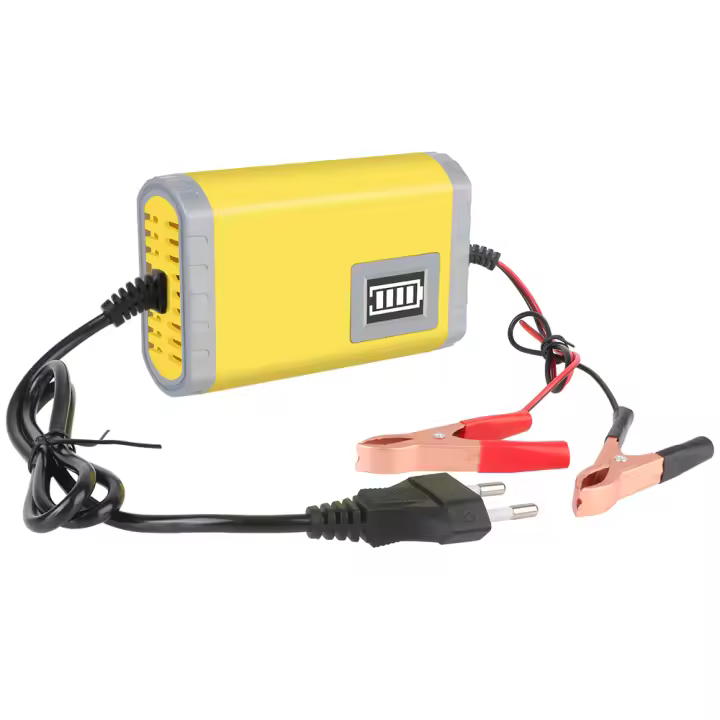 Cargador Inteligente De Batería De Motocicleta DC 12V 2A Entrada AC 110-220V Para Baterías De Ácido Plomo 3-20AH Para Bicicleta Eléctrica - 1