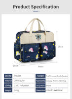 Nueva Estilo Bolsa De Pañales Impermeable Gran Capacidad Para Viaje Multifuncional Para Maternidad Bebé Carrito De Compras - details 10
