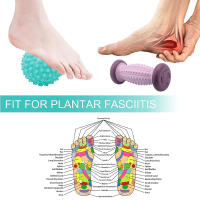 Masajeador De Pies Rodillo Alivio De La Fascitis Plantar Bola De Masaje Para Dolor De Espalda Relajación Muscular De Piernas Y Brazos Tamaño Multi SML - details 2