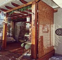Persiana Enrollable Bambú Natural,Estor de bambú,Toldo Vertical,Balcón Privacidad Cortinas,Cortina Opacas,para Puertas/Ventanas/Balcones,Personalizable - details 1