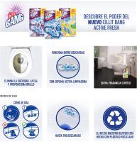 Cillit Bang Active Fresh Colgador WC Pack 6x2 Uds, Fresh Marino, Fresh Cítrico, Lavanda, Elimina Cal y Suciedad, Limpieza Superior - details 0