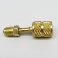 2 X Adaptadores R410A Para Aire Acondicionado HVAC 5/16" SAE Femenino a 1/4" SAE Masculino Flare Herramienta De Rellenado De Aire Acondicionado - details 2