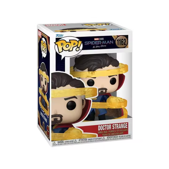 Funko Pop Marvel Spiderman No Way Home Doctor Strange con Cabeza Oscilante Funko 67603 - 1