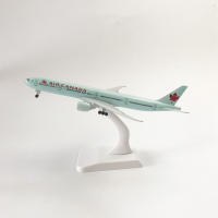 Modelo De Avión Boeing 777 Air Canada De 20CM En Aleación Para Juguete Con Ruedas Replicado De Avión Coleccionable Para Niños Regalo - details 1