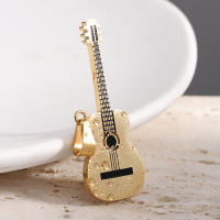 Collar De Guitarra Eléctrica Personalizada VQYSKO Joyería Musical Para Juguetes Regalo Para Amante Y Maestro Mejor Amigo - details 9