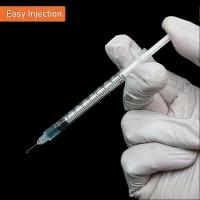 Jeringa de U-100 de 1ml with Aguja, 31G 1Cc 5/16 pulgadas (8mm), suministros de Mediciónlaboratorio, envuelve individualmente, paquete de 20 - details 4