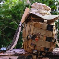 Steel Mule Mochila PEQUEÑA de Asalto Militar 26 Litros, Táctica Molle Escolar Bolsa Bandolera para Niños Hombre Mujer Caza Camping,  Black Ops, Airsoft , Crossfit, universidad, bolsillo anti robo Viaje Cabina, resistente, montañismo, montaña, impermeable - details 6