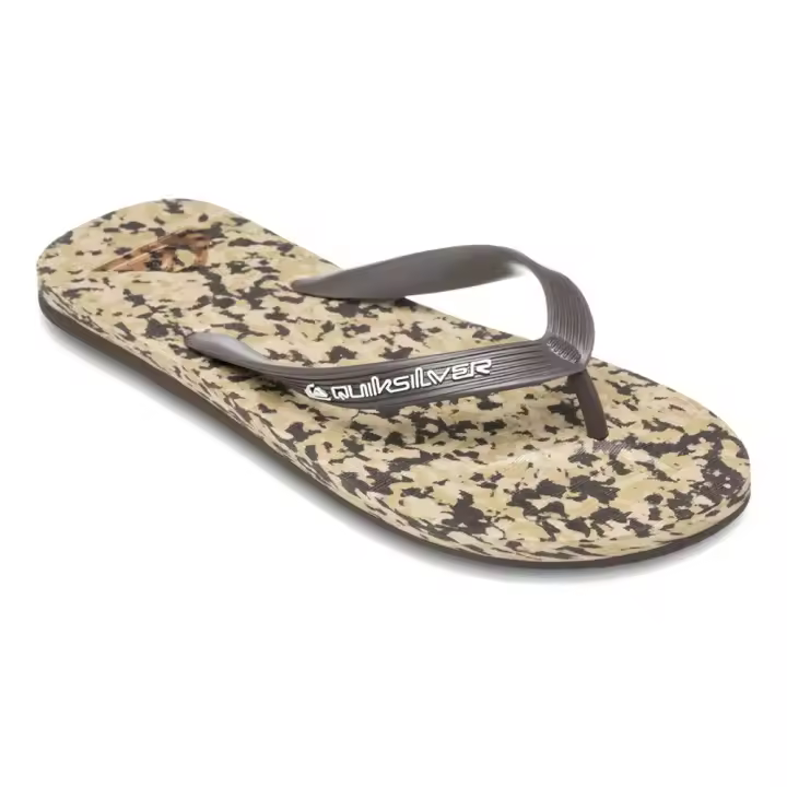 Calzado hombre Chanclas Quiksilver Chanclas Molokai Recycled Beige - 1