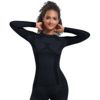 SSITO Ropa de Yoga with Curve de Sirena, ropa de conducción al Aire Libre, ropa de Esquí, ropa interior Térmica Deportiva, ropa de compresión para Corre, Tops para Mujer - details 6
