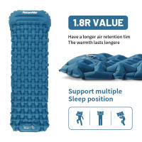 Manta De Dormir Naturehike Para Camping Ultraligera Plegable Con Presión De Pie Matrícula Portátil Impermeable Para Exterior Playa 1.8 R-value - details 2