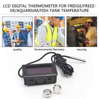 Termómetro Digital LCD Mini Impermeable Con Probing Sensor De Temperatura Para Nevera Acuario Tanque De Peces Interior Exterior - details 1