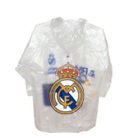 Real Madrid Impermeable Real Madrid Club de Fútbol para Niños | Chubasquero Real Madrid Transparente con Capucha | Impermeable Tipo Chaqueta Real Madrid con Capucha y Botones Tipo Clip | Raincoat Real Madrid - details 2