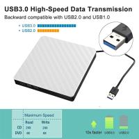 ROUHONG USB3.0 Externo Lector Y Grabador De DVD RW CD Para Portátil PC Compatible Con DVD- RAM Velocidad Máxima De Grabación 24x - details 6