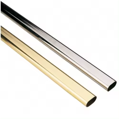 BARRA ARMARIO OVAL 25x15. 2MTS. LATONADA- EHLIS - 1